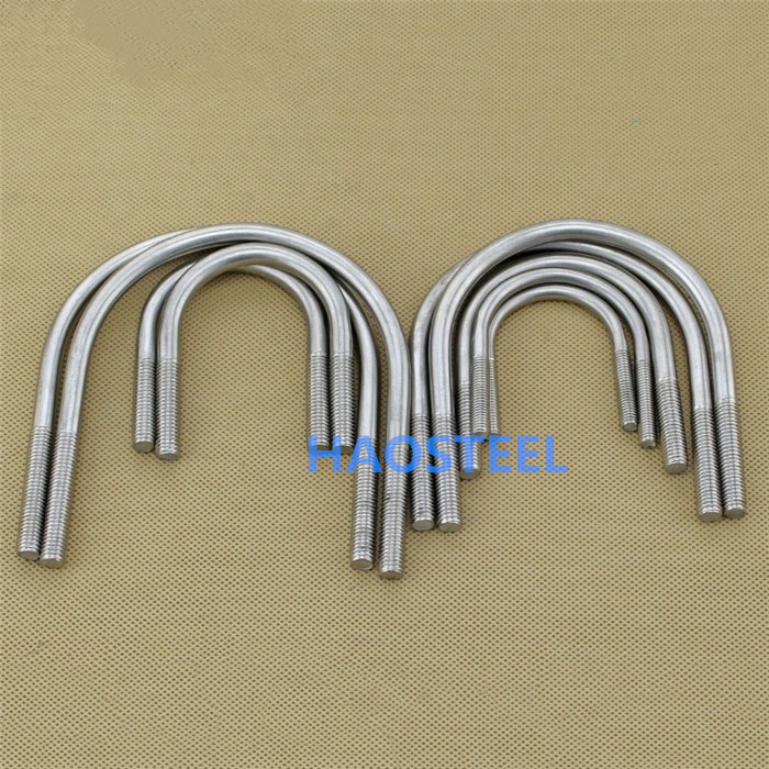 Stainless steel U-screws